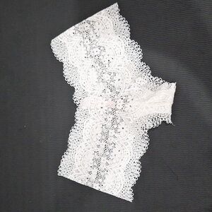 VICTORIA'S SECRET White Lace Shortie Mini Short NWT